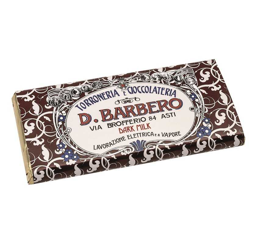 D. Barbero Dark Milk Chocolate Bar 80g