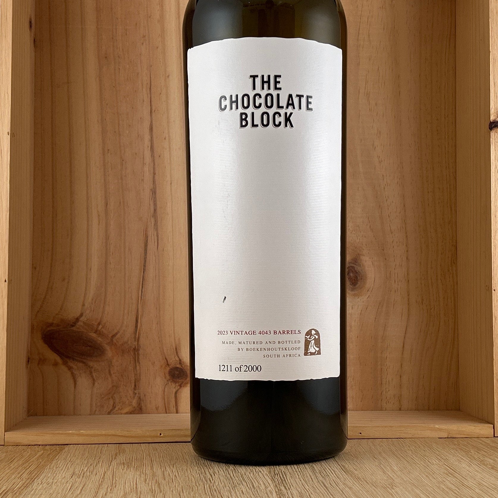 2023 The Chocolate Block Boekenhoutskloof Swartland 3000ml Jeroboam