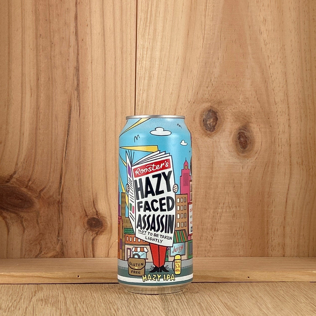 Roosters Hazy Faced Assassin IPA 440ml
