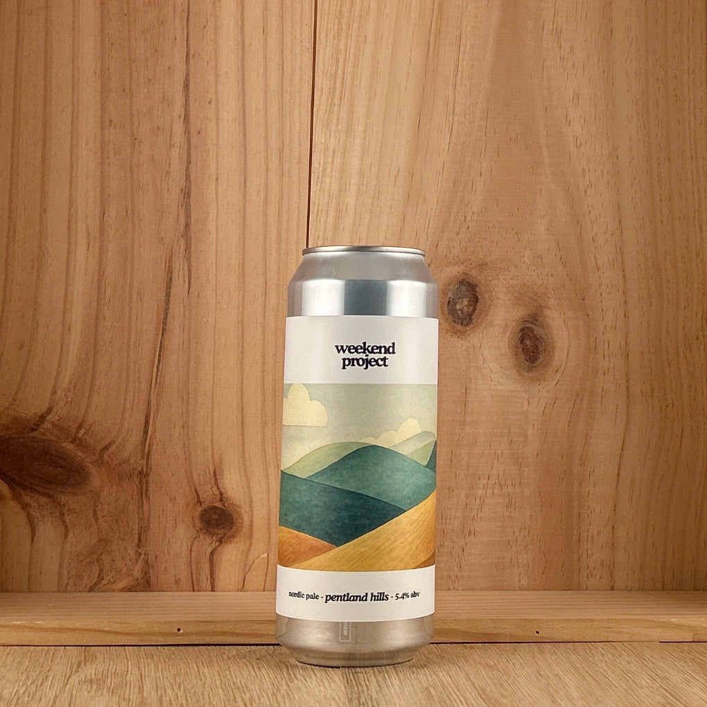 Weekend Project - Pentland Hills - Nordic Pale - 5.4% 500ml