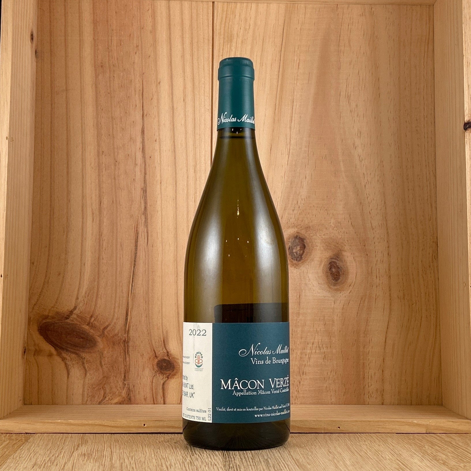 2022 Domaine Nicolas Maillet Macon Verze Blanc