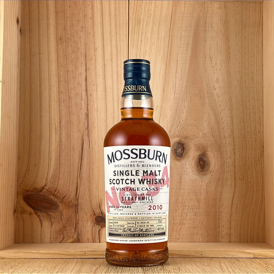 2010 Mossburn Vintage Casks No34 Strathmill Single Malt Whisky