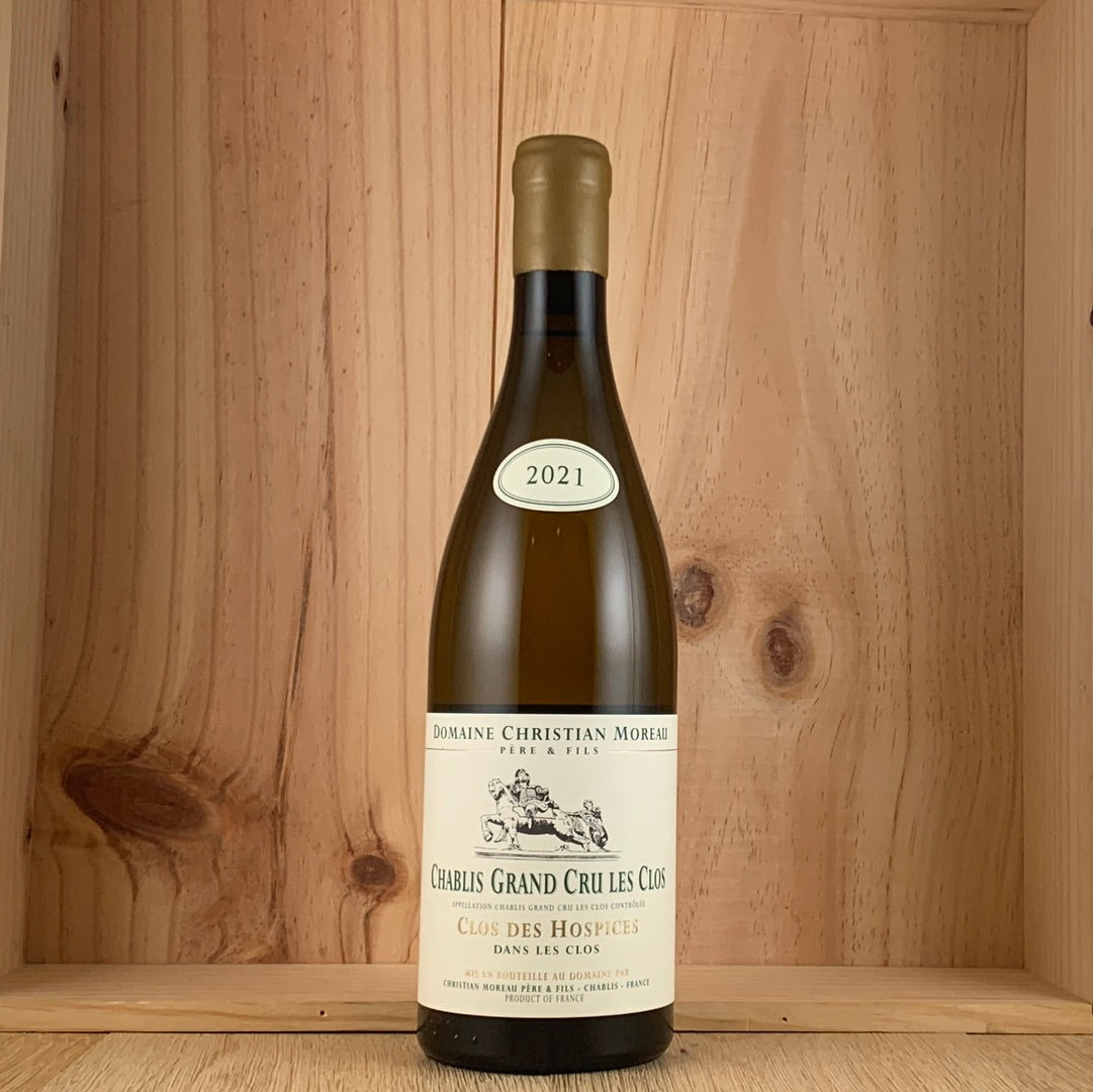 2021 Domaine Christian Moreau Chablis Grand Cru Clos des Hospices
