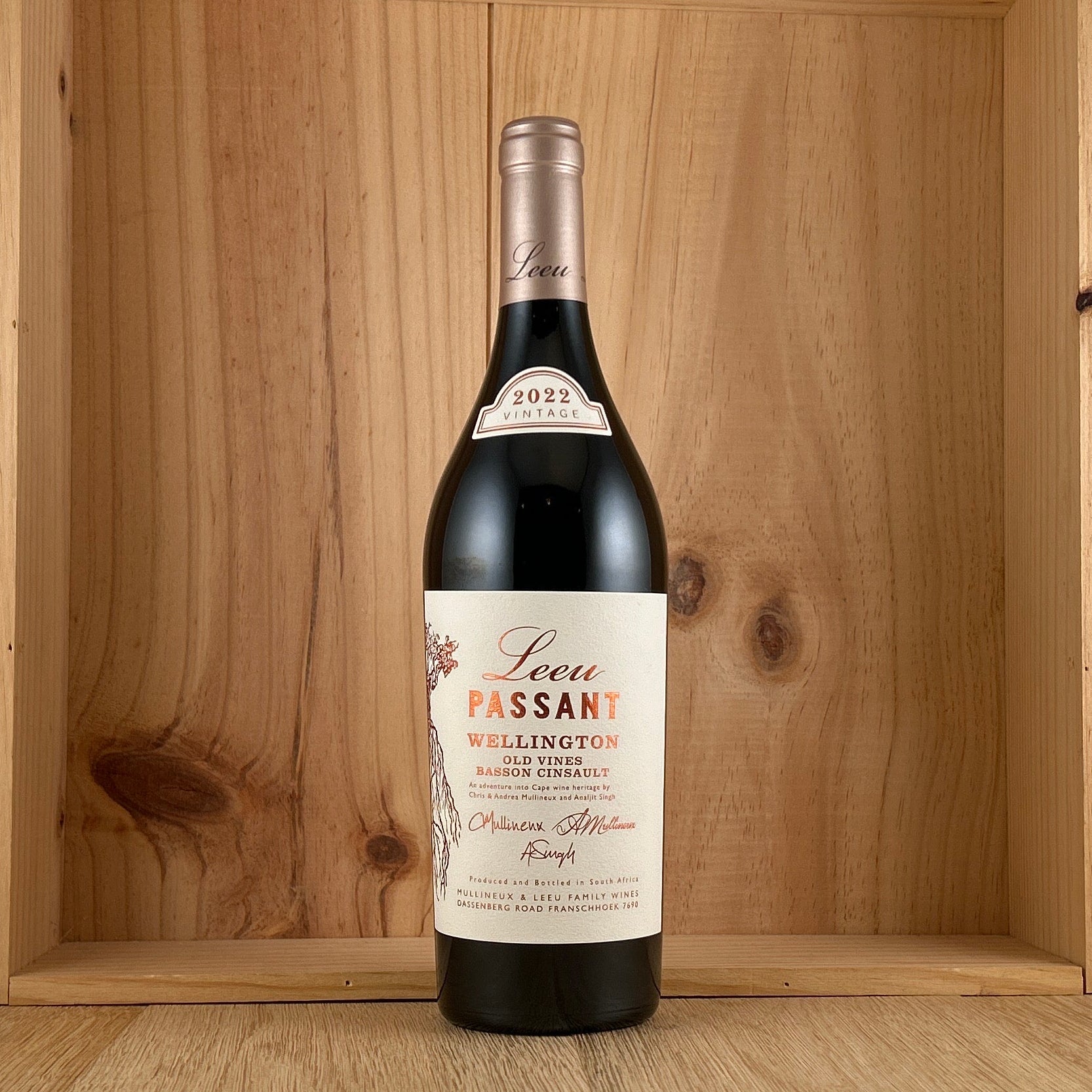 2022 Leeu Passant Old Vines 'Basson' Cinsault Wellington