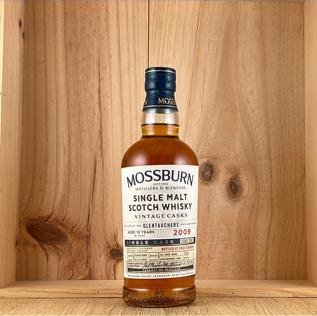 2009 Mossburn Single Cask Glentauchers Single Malt Whisky