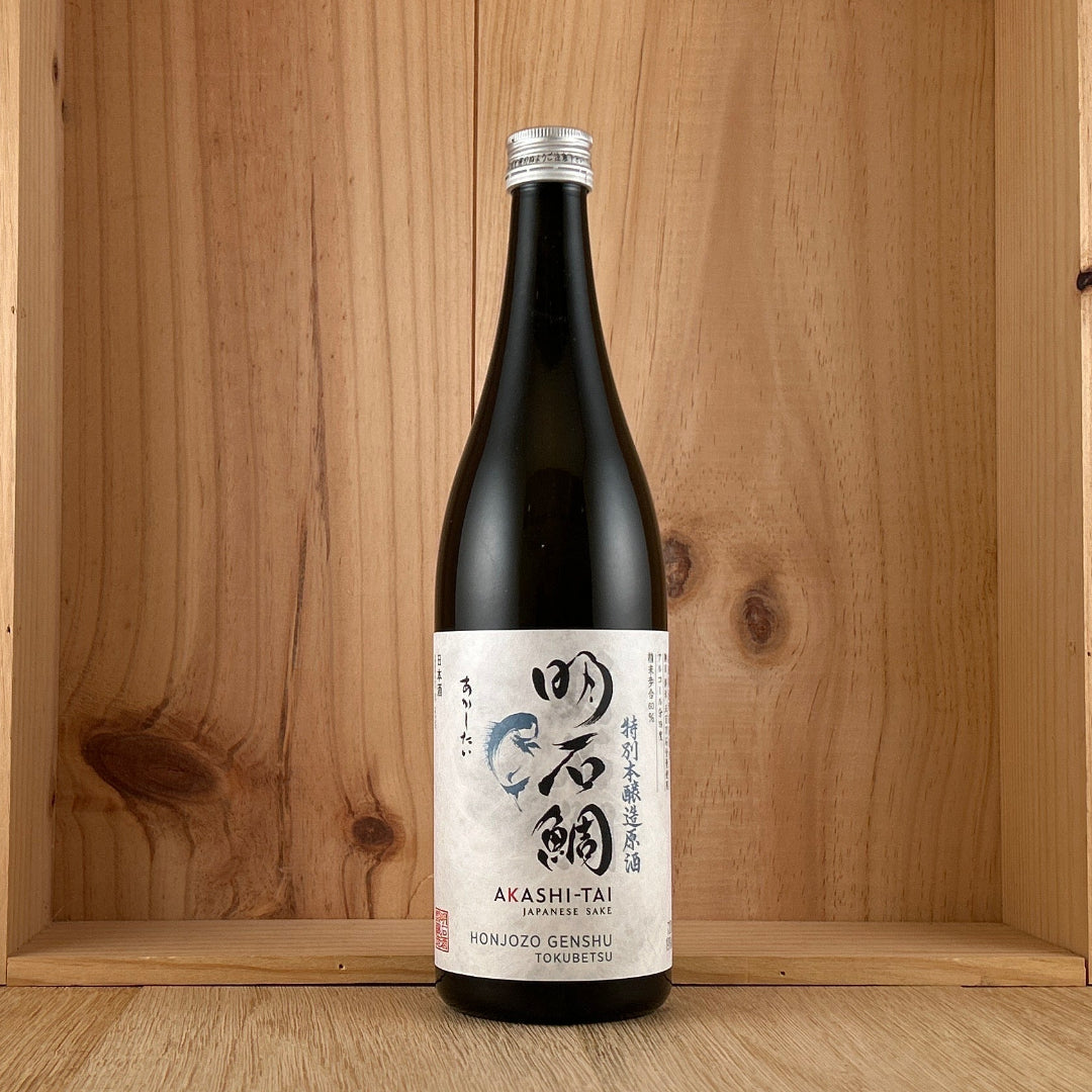 Akashi-Tai Honjozo Genshu Tokubetsu Japanese Sake 720ml