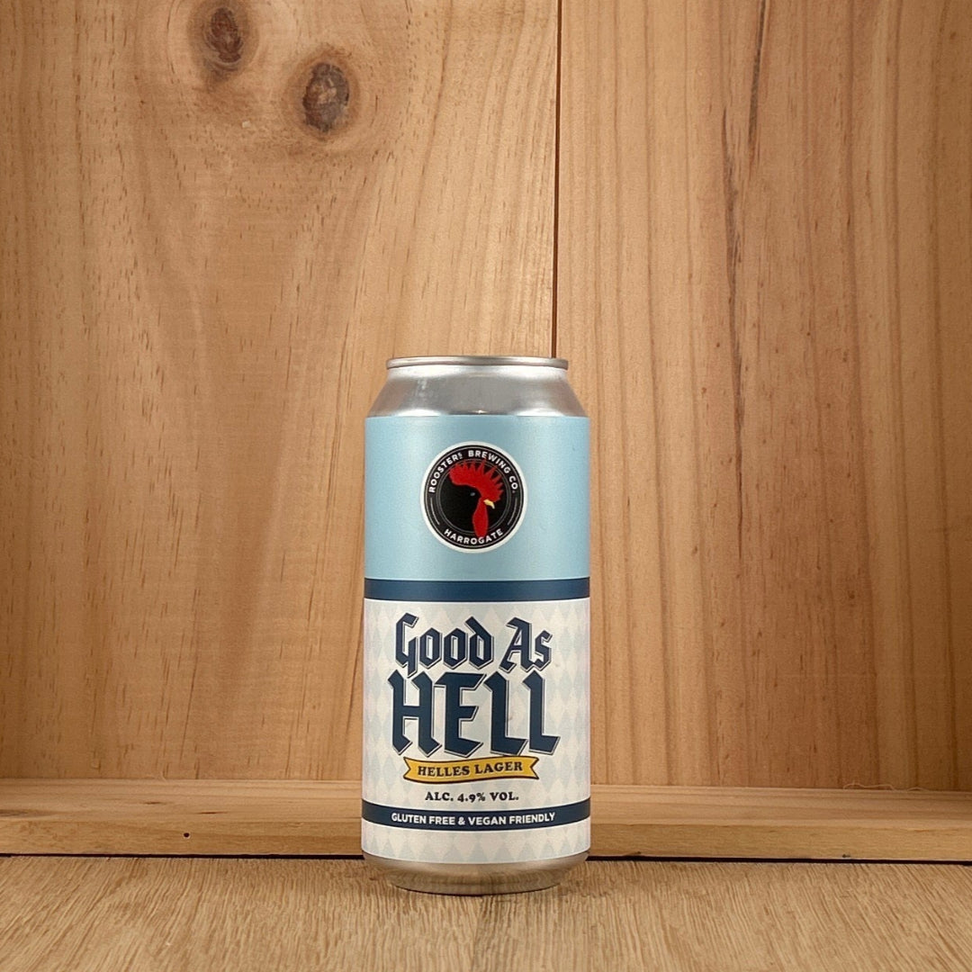 Rooster's Brewery Good as Hell Gluten Free Lager 4.9%