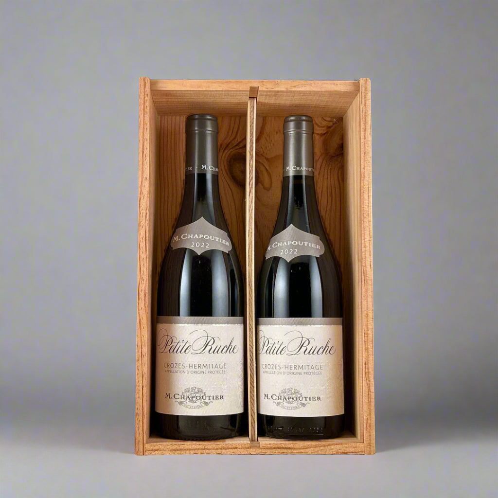 2022 M. Chapoutier Crozes-Hermitage 'Petite Ruche' Two Bottle Gift Set