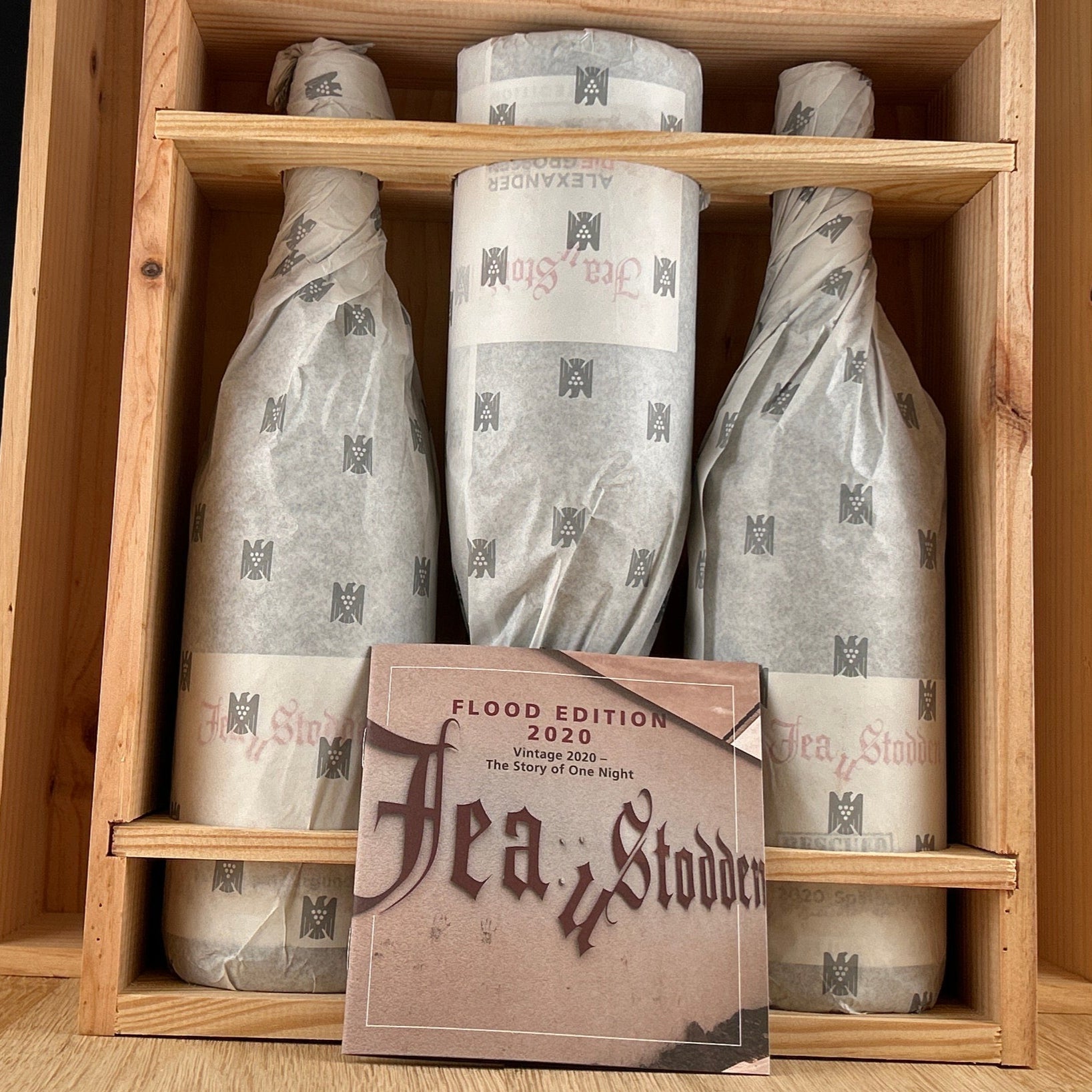2020 Jean Stodden Mixed Wooden Collection Case (3 bottles)