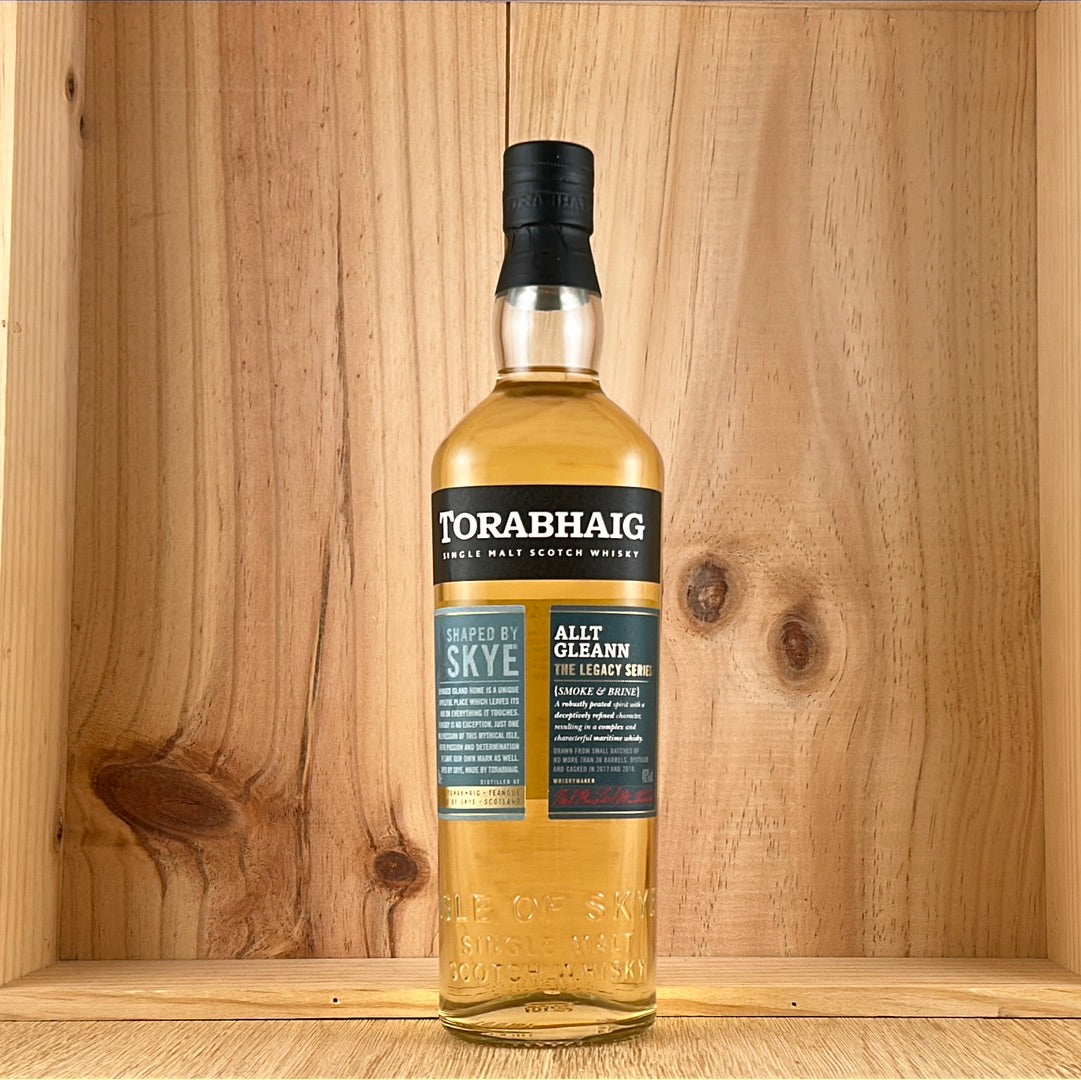 Torabhaig Allt Gleann 'The Legacy' 2nd Edition Single Malt Whisky with 2 FREE Whisky Glasses