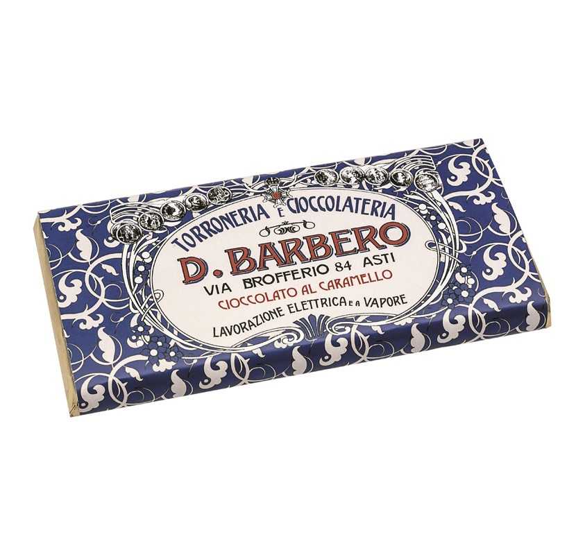 D. Barbero Salted Caramel Blonde Chocolate Bar 80g