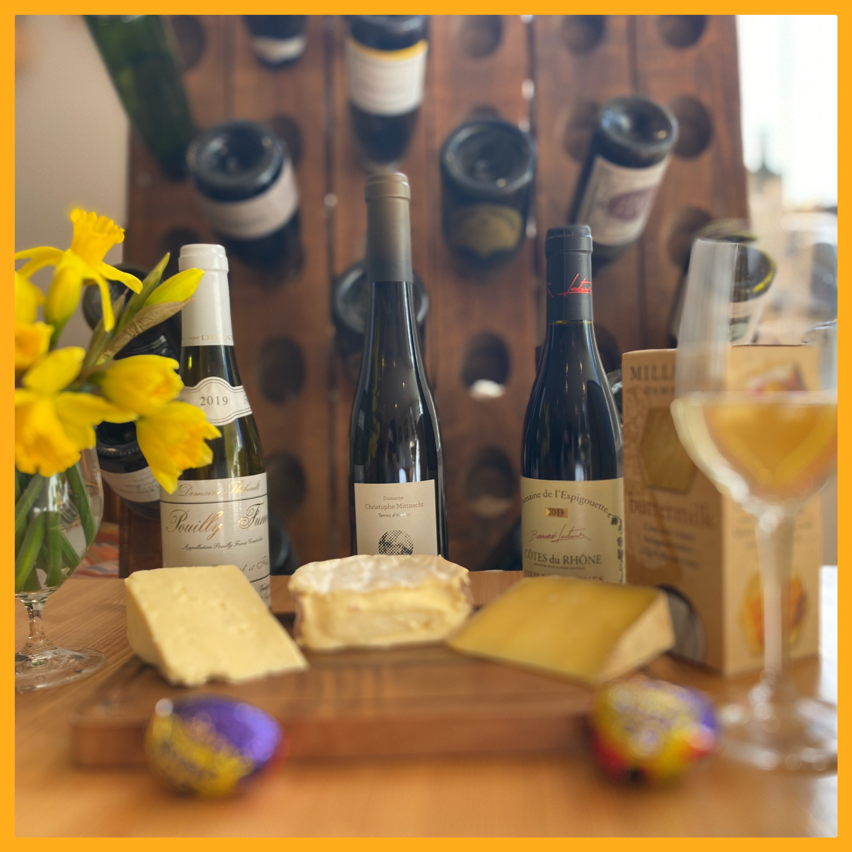 Easter Wine and Cheese Tasting ... at Home