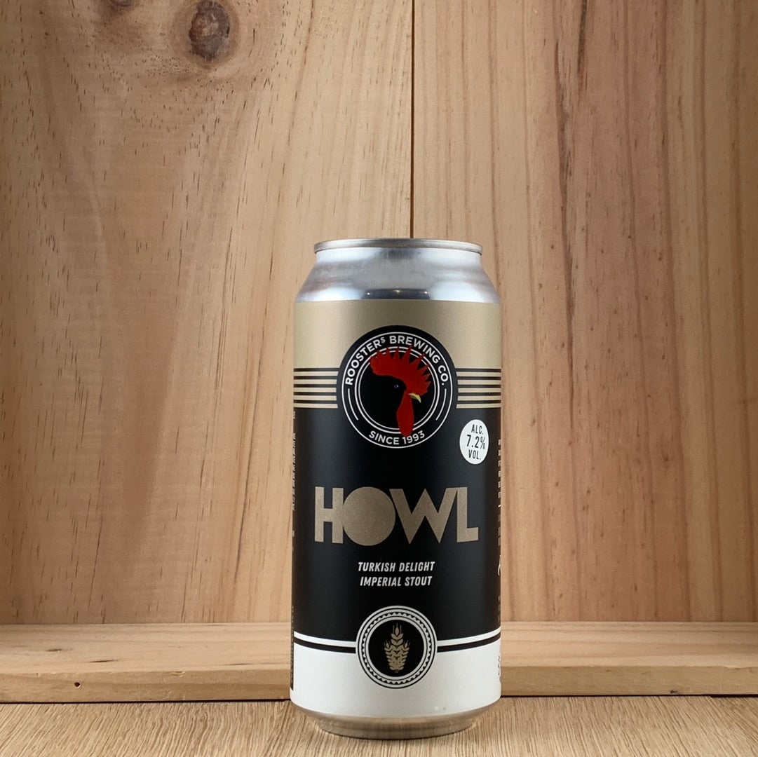 Rooster's Brewery Howl (Turkish Delight Imperial Stout) 440ml Can