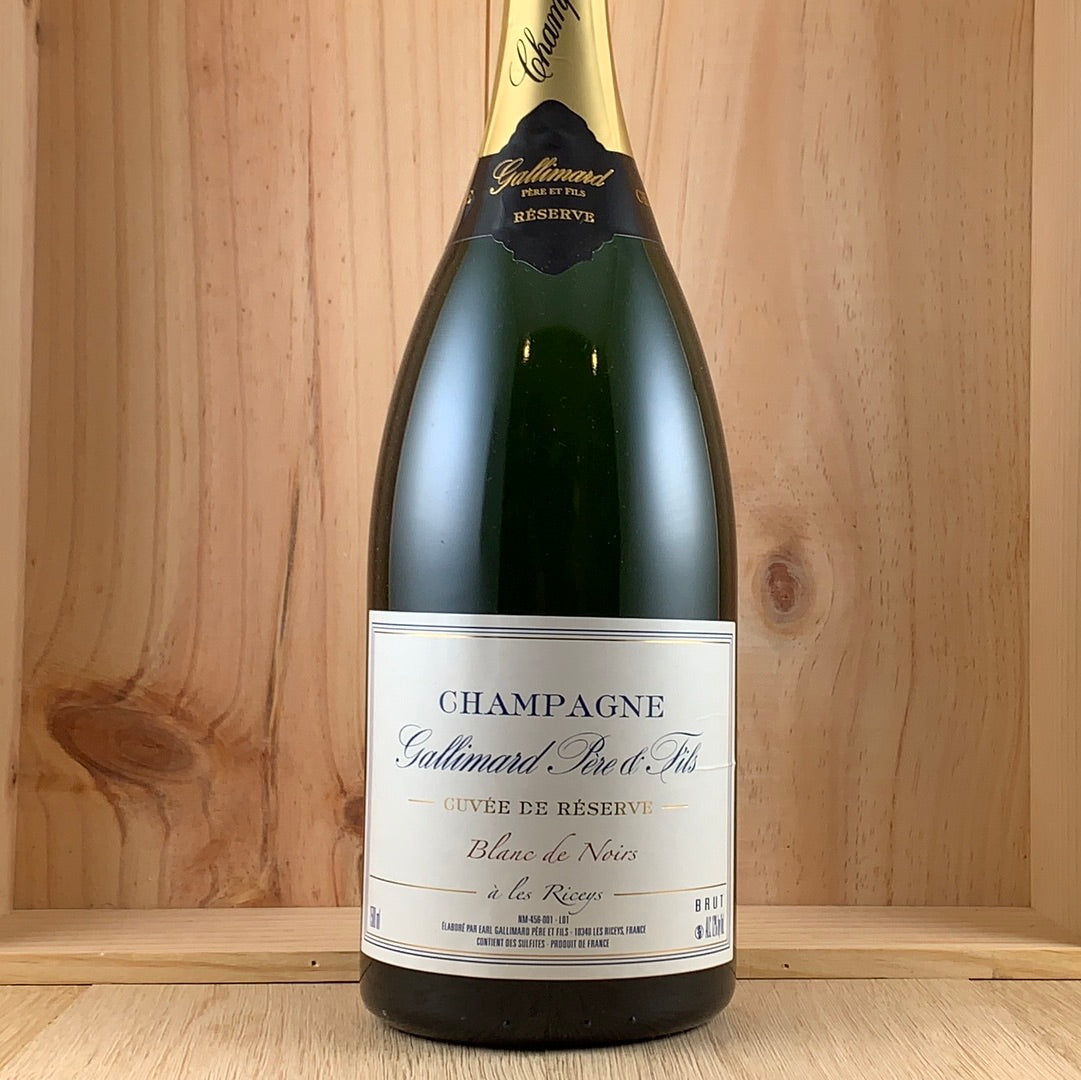 NV Champagne Gallimard Père et Fils Cuvée de Reserve Blanc de Noirs (magnum)