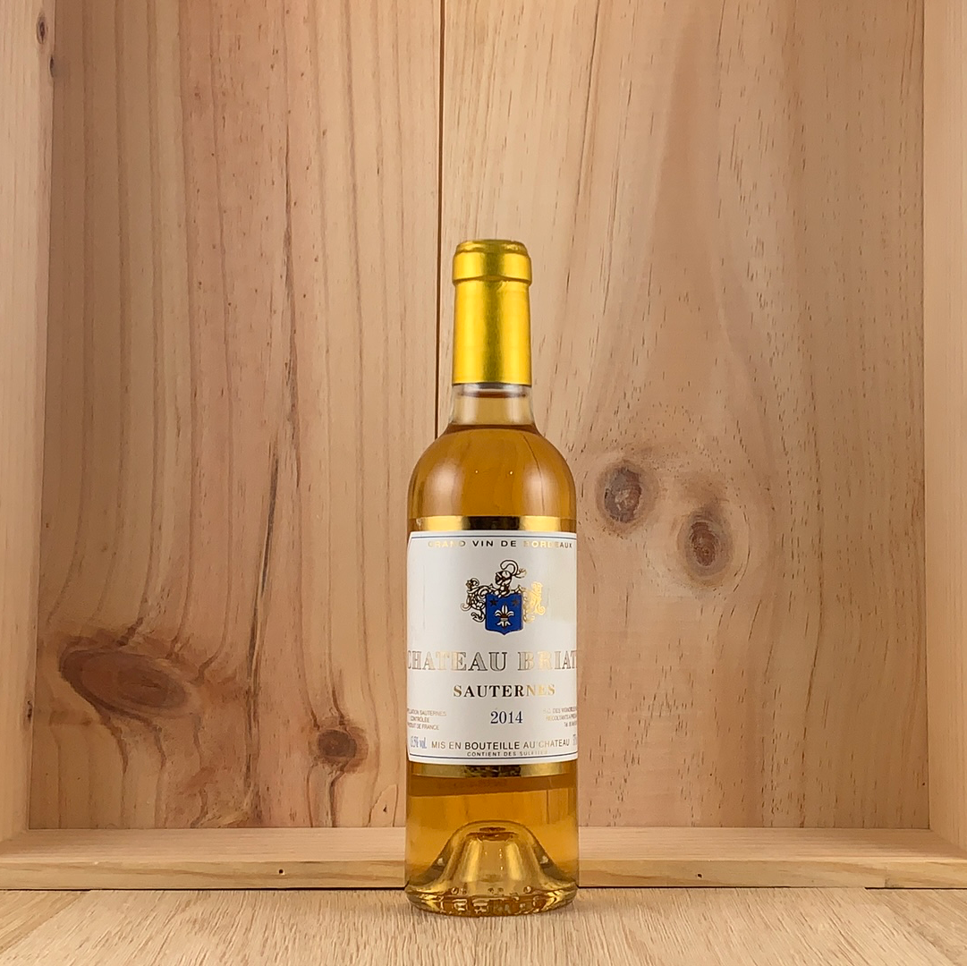 2019 Chateau Briatte Sauternes Half Bottle 375ml