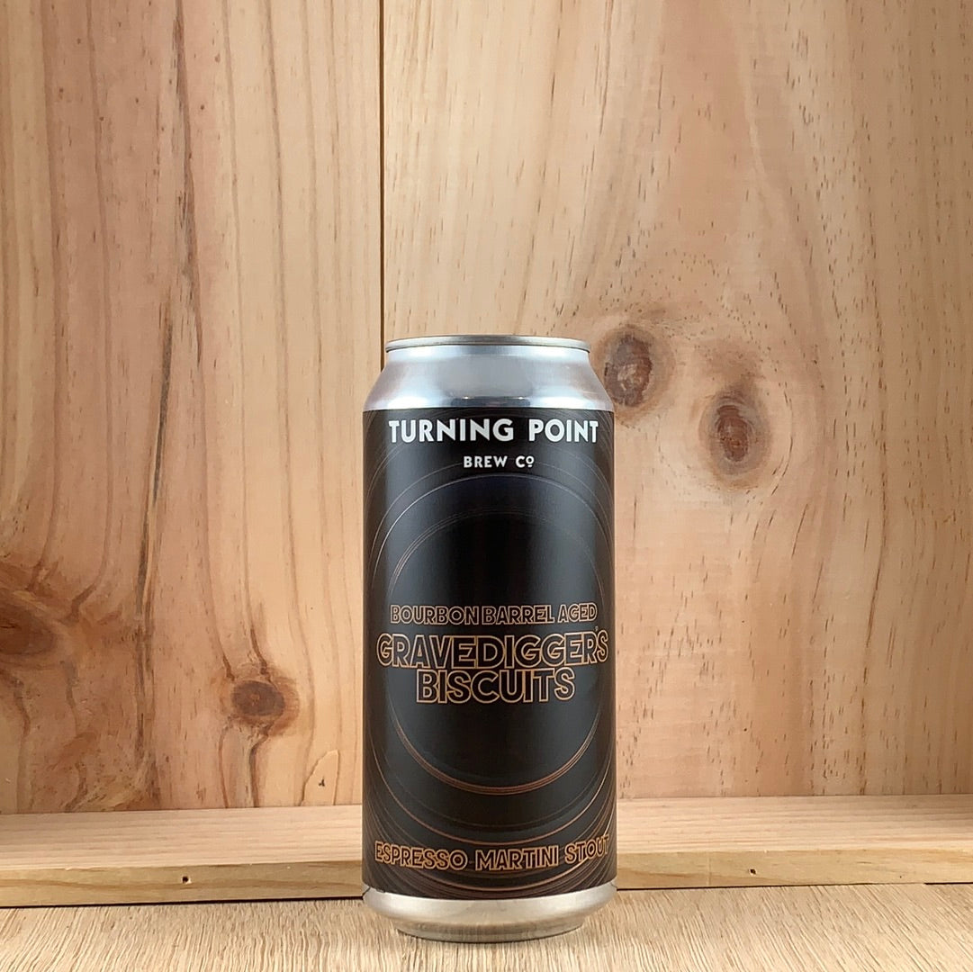 Turning Point Gravedigger's Biscuits 9% Barrel Aged Stout 440ml Can