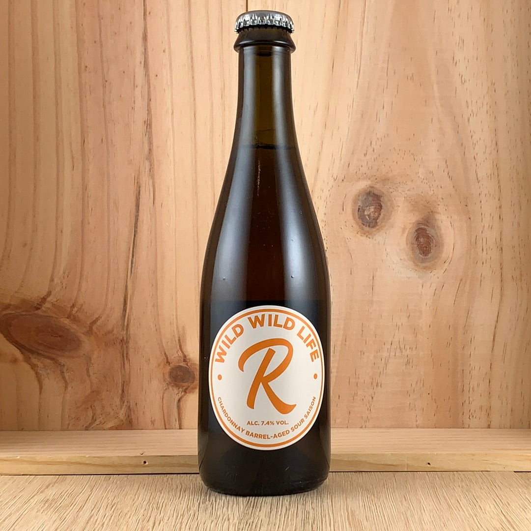 Rooster's Wild Wild LIfe Barrel-Aged Chardonnay Sour Saison 375ml