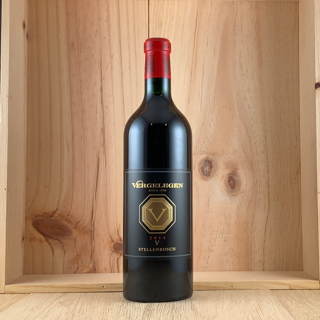 2014 Vergelegen V Stellenbosch